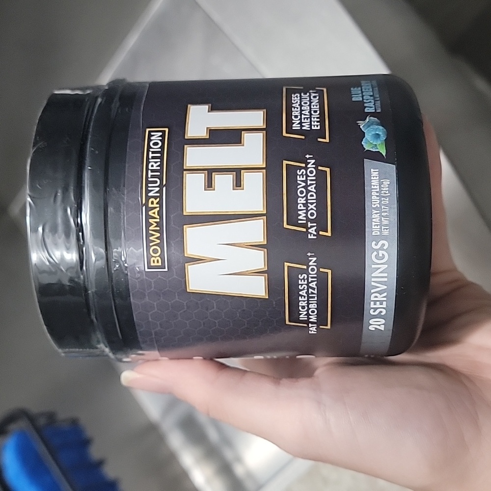 Bowmar nutrition Melt - stim blue raspberry flavor
